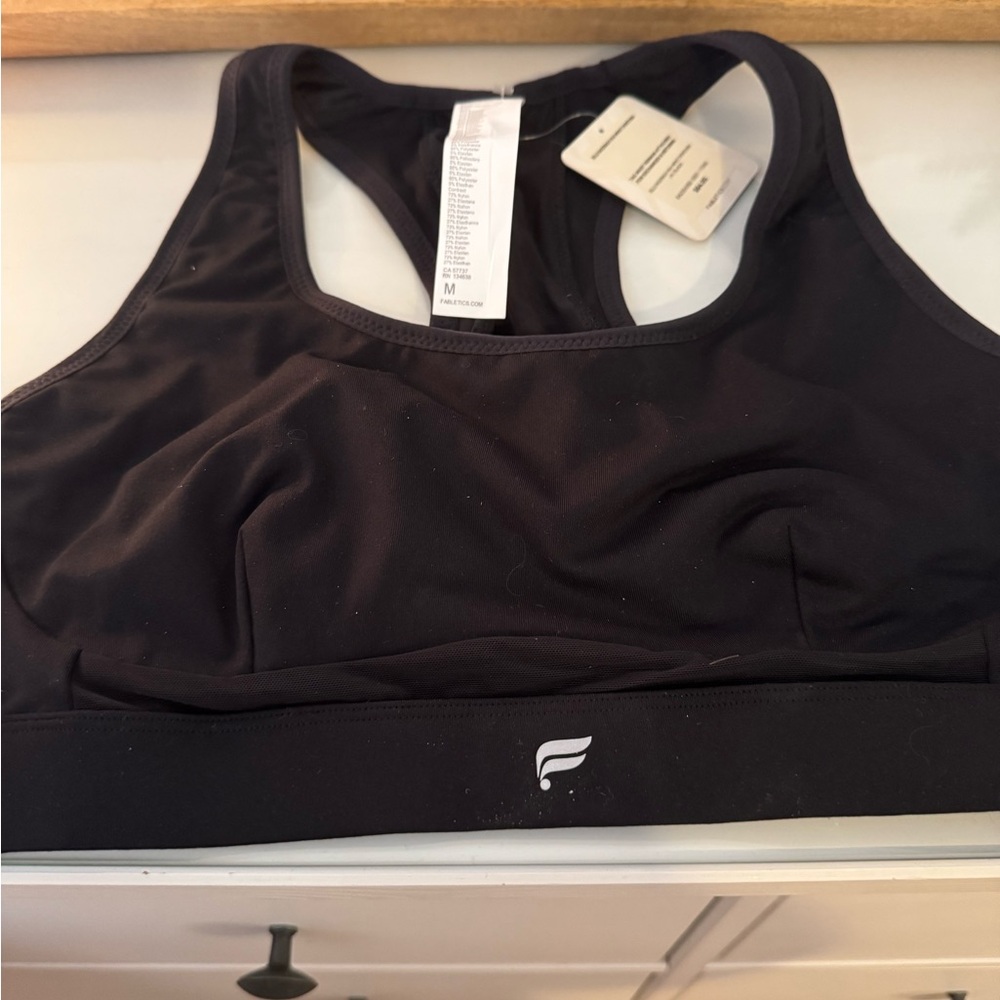 NWT Belle razorback high impact sports bra